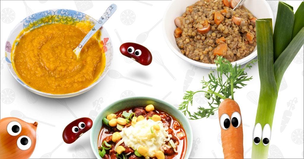 Eintöpfe und Suppen für Kinder