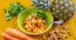 Anikas Ananas Salat mit Karotten