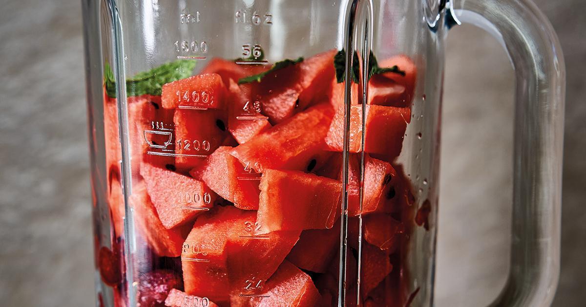Erdbeer Melonen Freezer