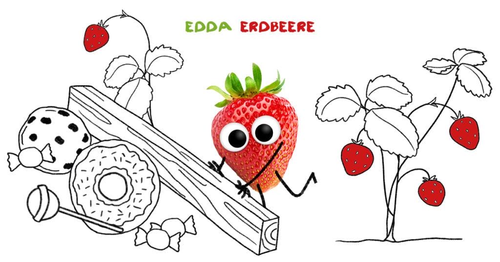 Edda Erdbeere von den Frechen Freunden