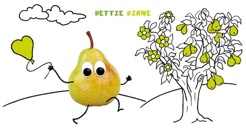 Bettie Birne von den Frechen Freunden