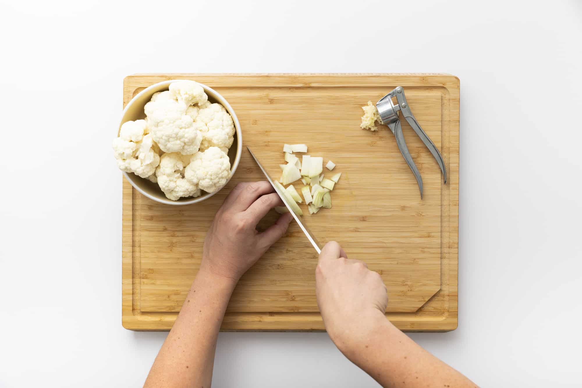 blumenkohl nudel auflauf schritt 2