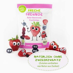 Freche Freunde Fruchtchips Roter Beerenmix