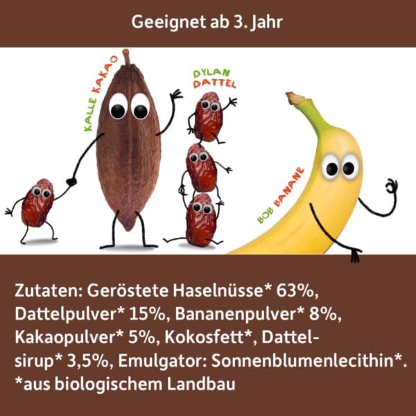 Broitaufstrich_Bio-Haselnussmus_Dattel_Banane_Kakao-zutaten