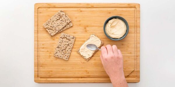 Knäckebrot Sandwich für die Snackbox - Freche Freunde Rezept