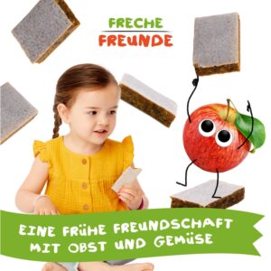 Freche Freunde Apfel Karotte Riegel Mission