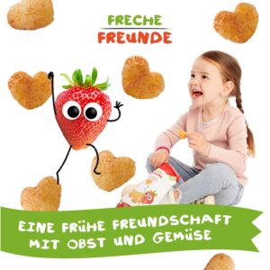 freche freunde knusper herzchen banane erdbeere mission