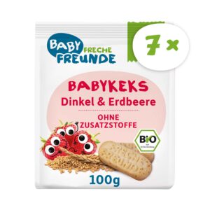 baby freche freunde keks dinkel erdbeere stoerer