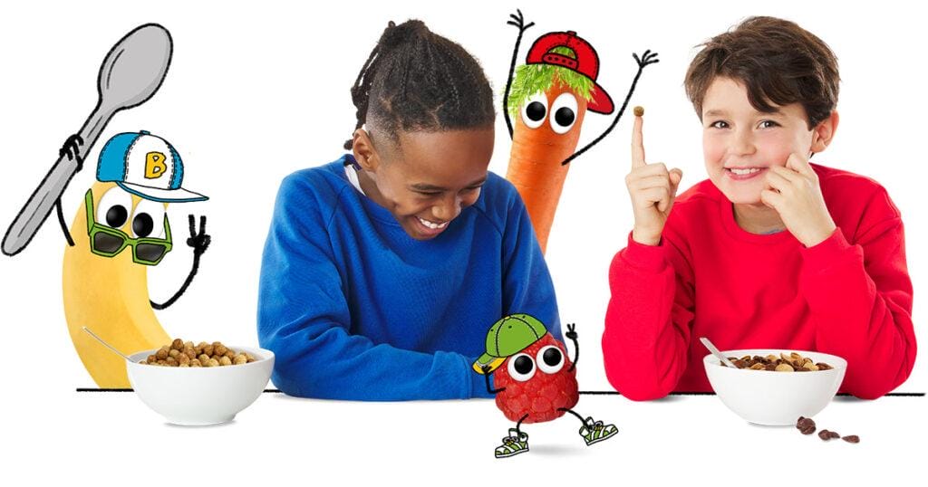 Gesunde Ernährung in der Grundschulzeit - Freche Freunde