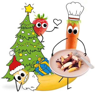 Freche Freunde - Weihnachtsmenü