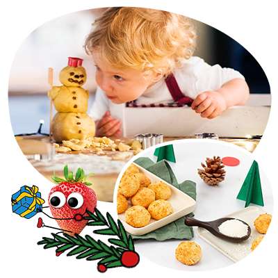 Freche Freunde -Weihnachtsrezepte für Kinder