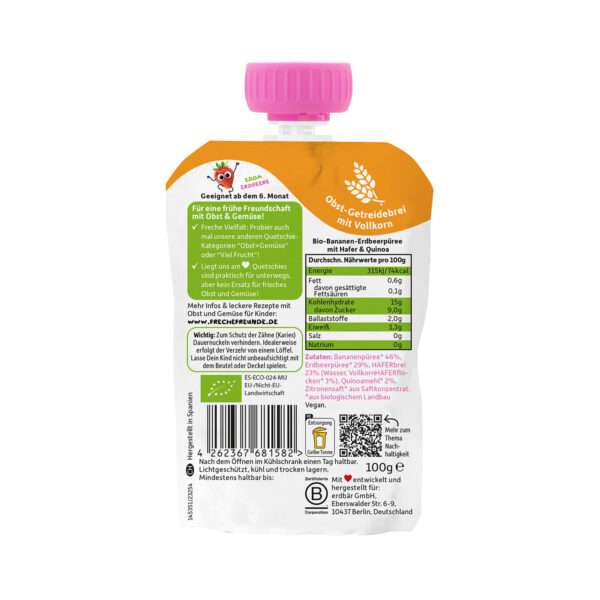 Quetschie_Banane-Erdbeere-Hafer-Quinoa-Rückseite