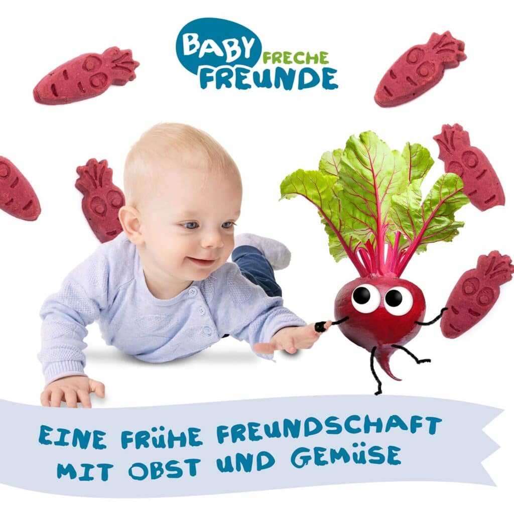 Babykekse Rübchen Rote Bete Pastinake