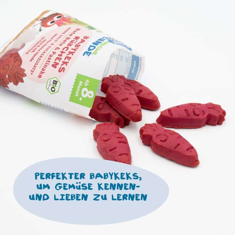 Babykekse Rübchen Rote Bete Pastinake