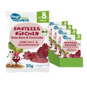 Babykekse Rübchen Rote Bete & Pastinake-tray