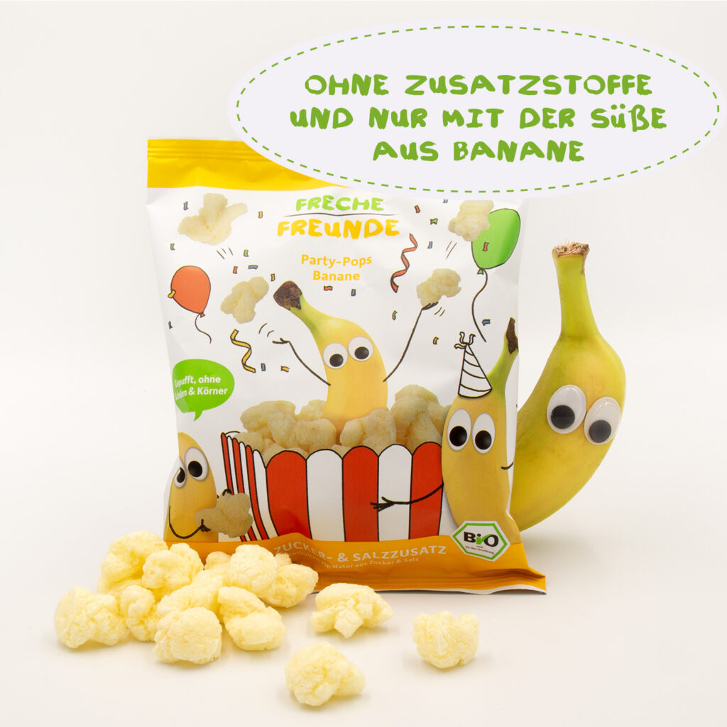 Freche Freunde Party Pops Banane