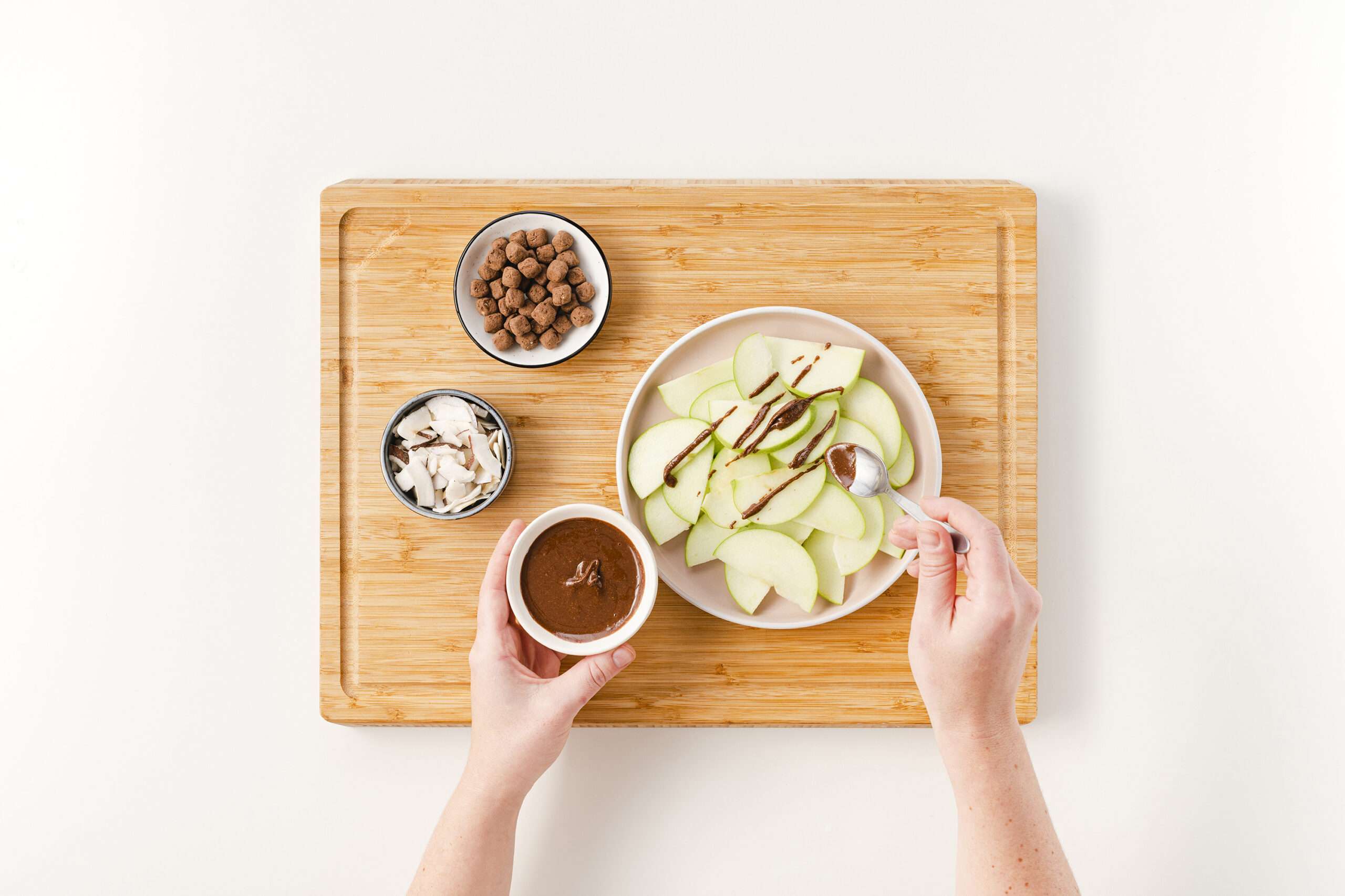 Süße-Nachos-mit-Apfel&Müsliwürfel-Step2