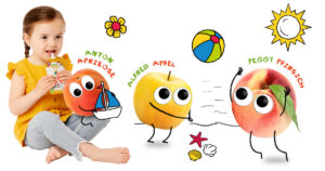 Freche Freunde - Blogbeitrag - Sommer Snacks - Quetschie Pfirsich