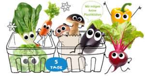 Freche Freunde Aufbewahrung Gemüse Kühlschrank