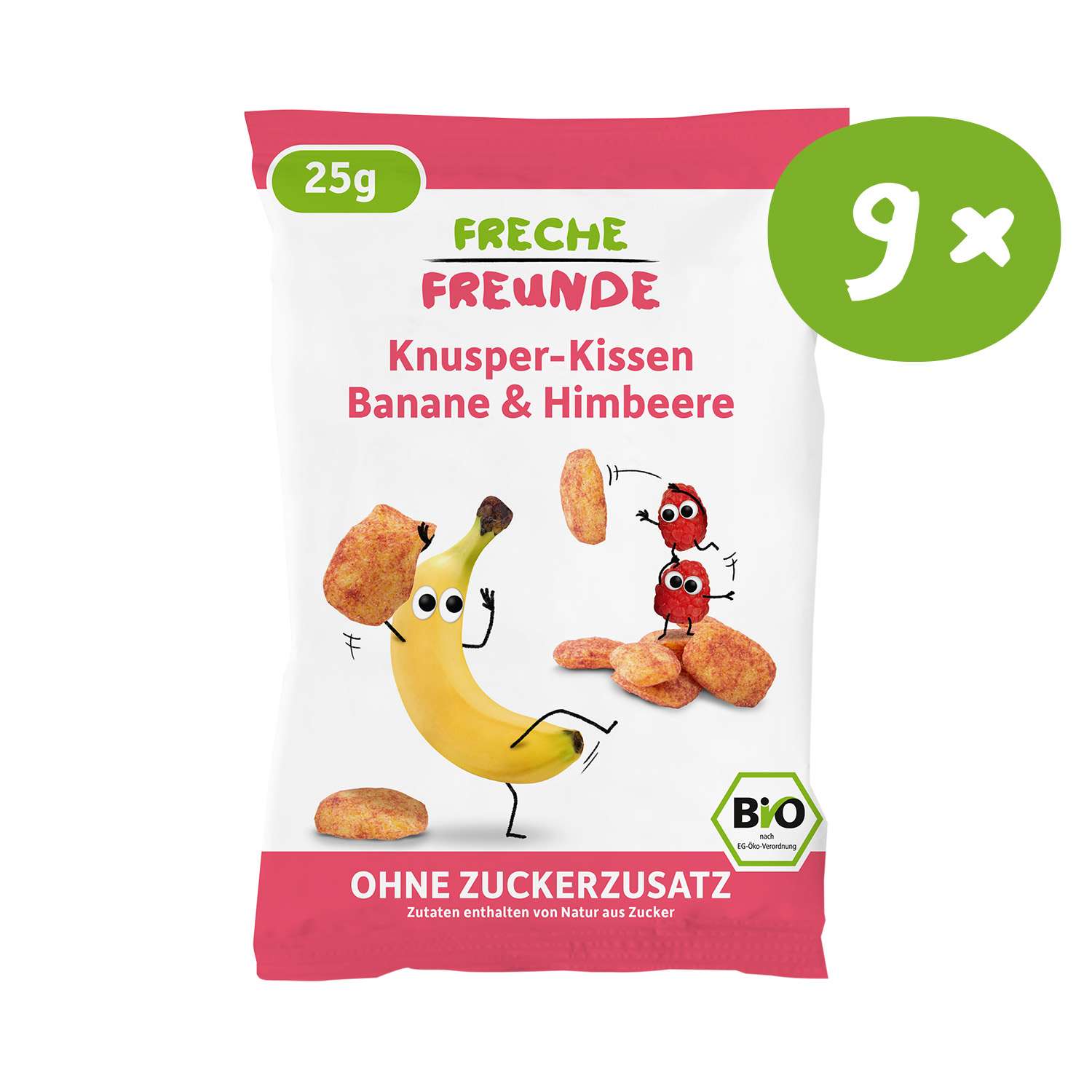 Knusper-Kissen Banane-Himbeere-stoerer