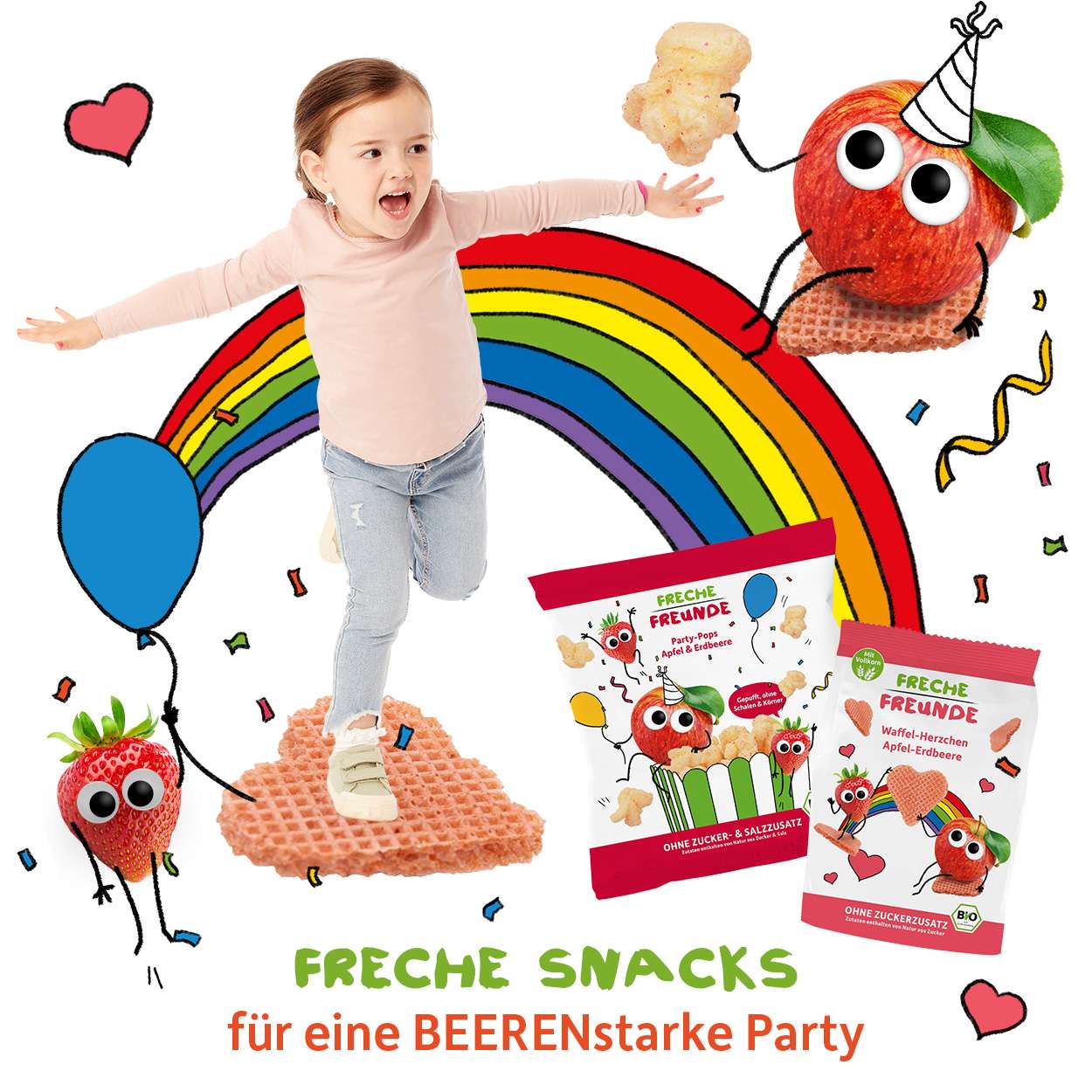 Freche Freunde - Presseinfo - Waffelherzchen & Partypops - Preview