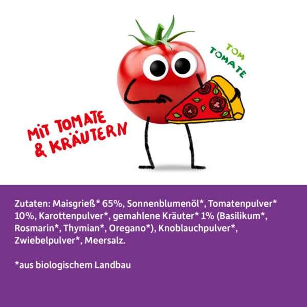 Zutatenliste der Freche Freunde Kids Knusper Kringel Pizza Style