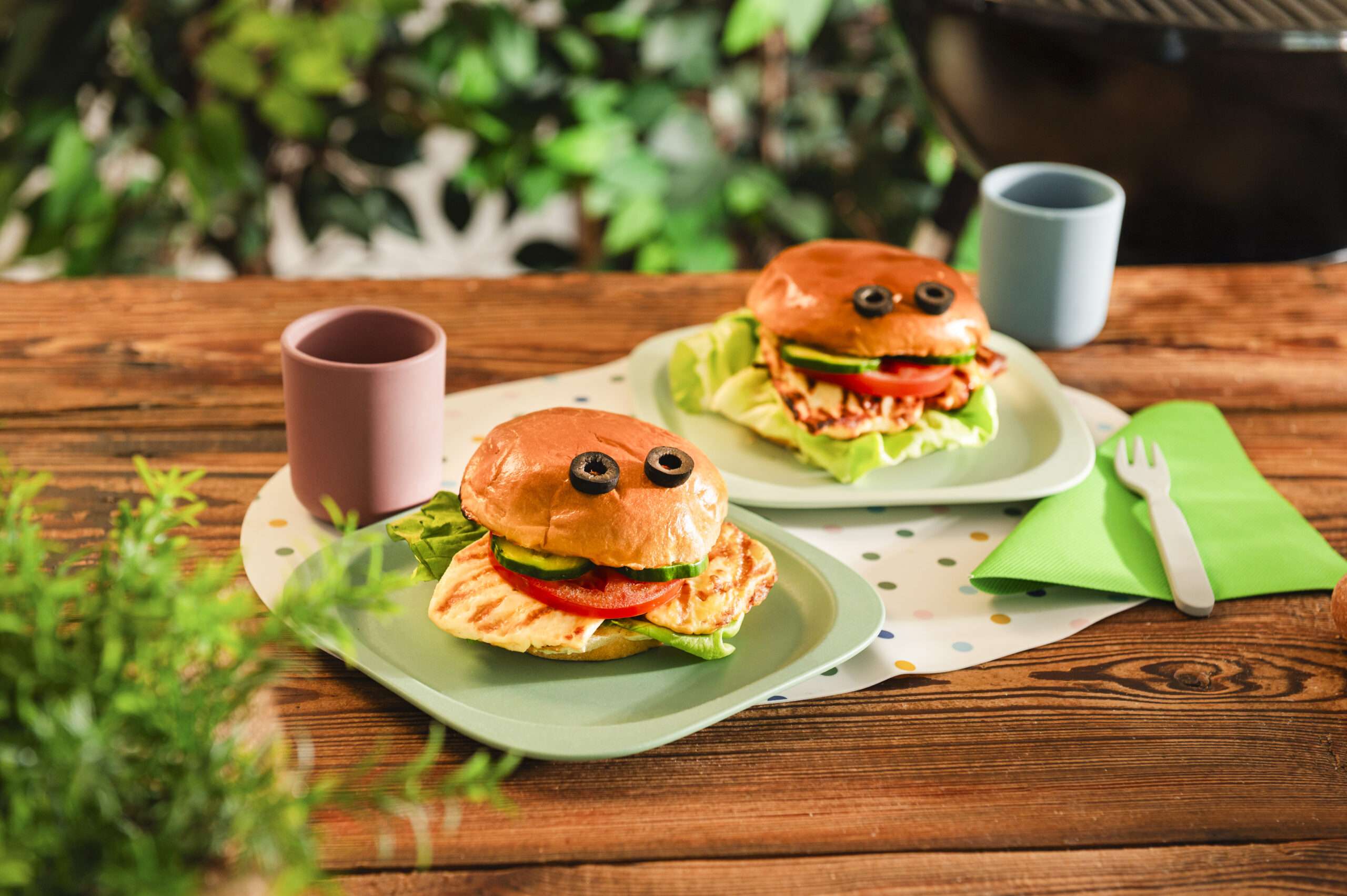 Halloumi-Burger-Rezept