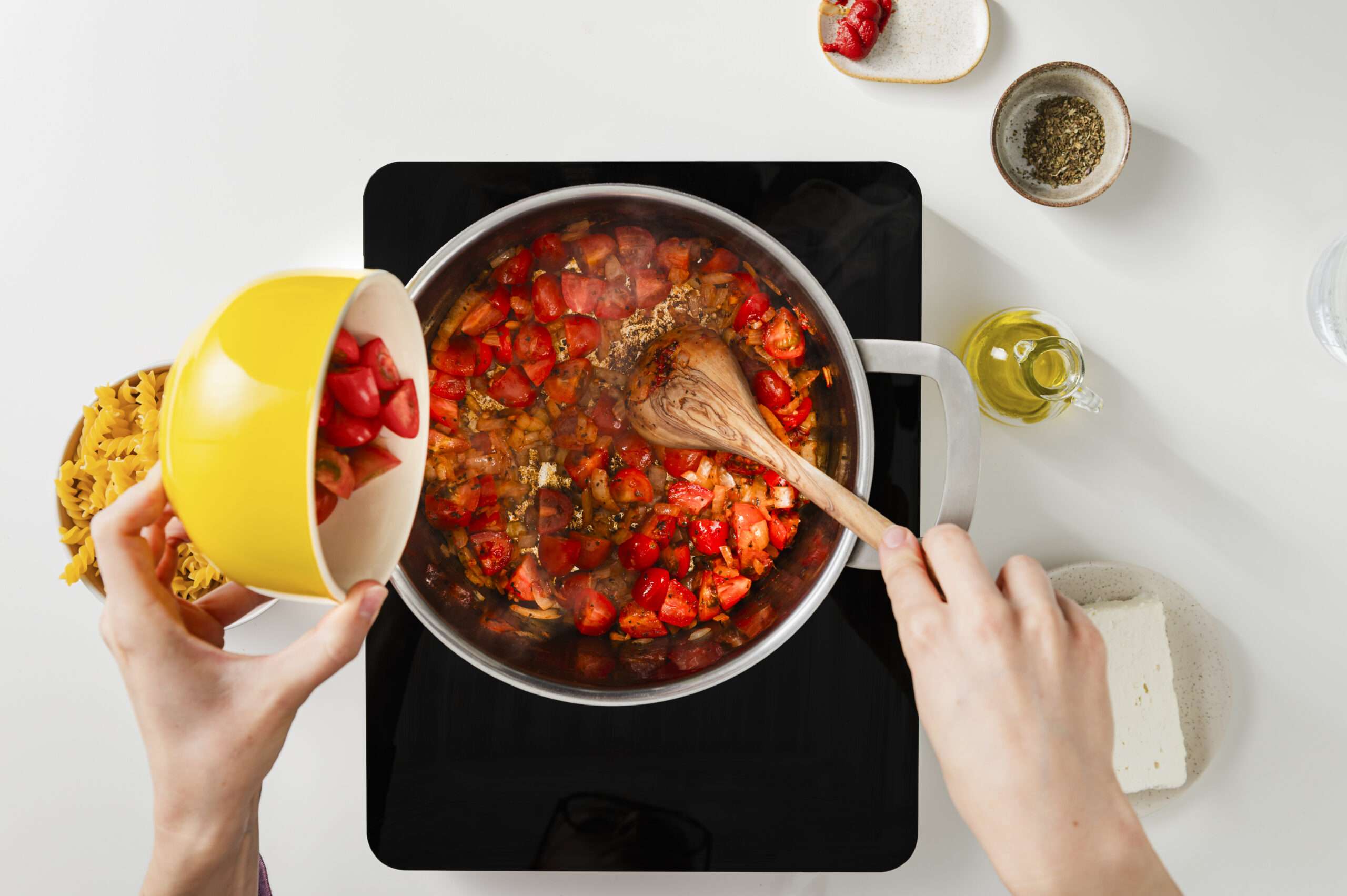 Feta-Tomaten-Pasta-Rezept-Schritt-3