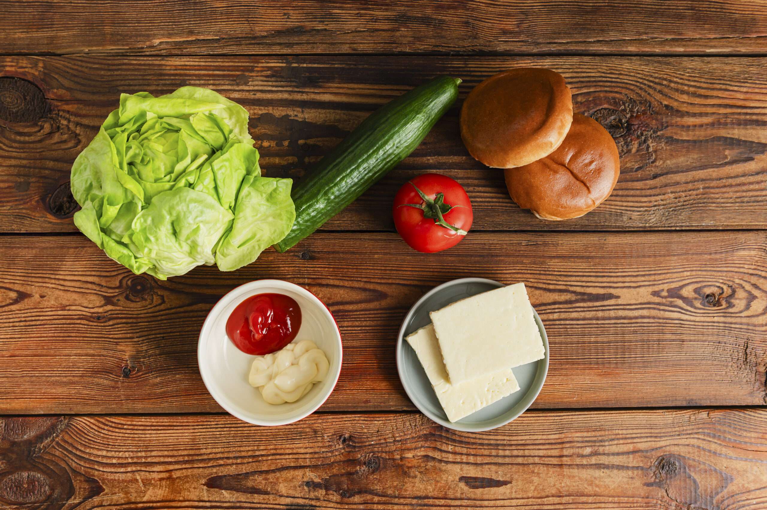 Halloumi-Burger-Rezept-Zutaten