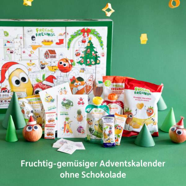 Freche Freunde -Bio-Adventskalender-Mood Produkte
