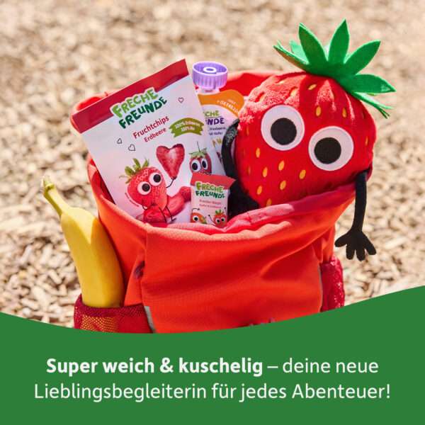 Freche Freunde Edda Erdbeere Kuscheltier Mood 1