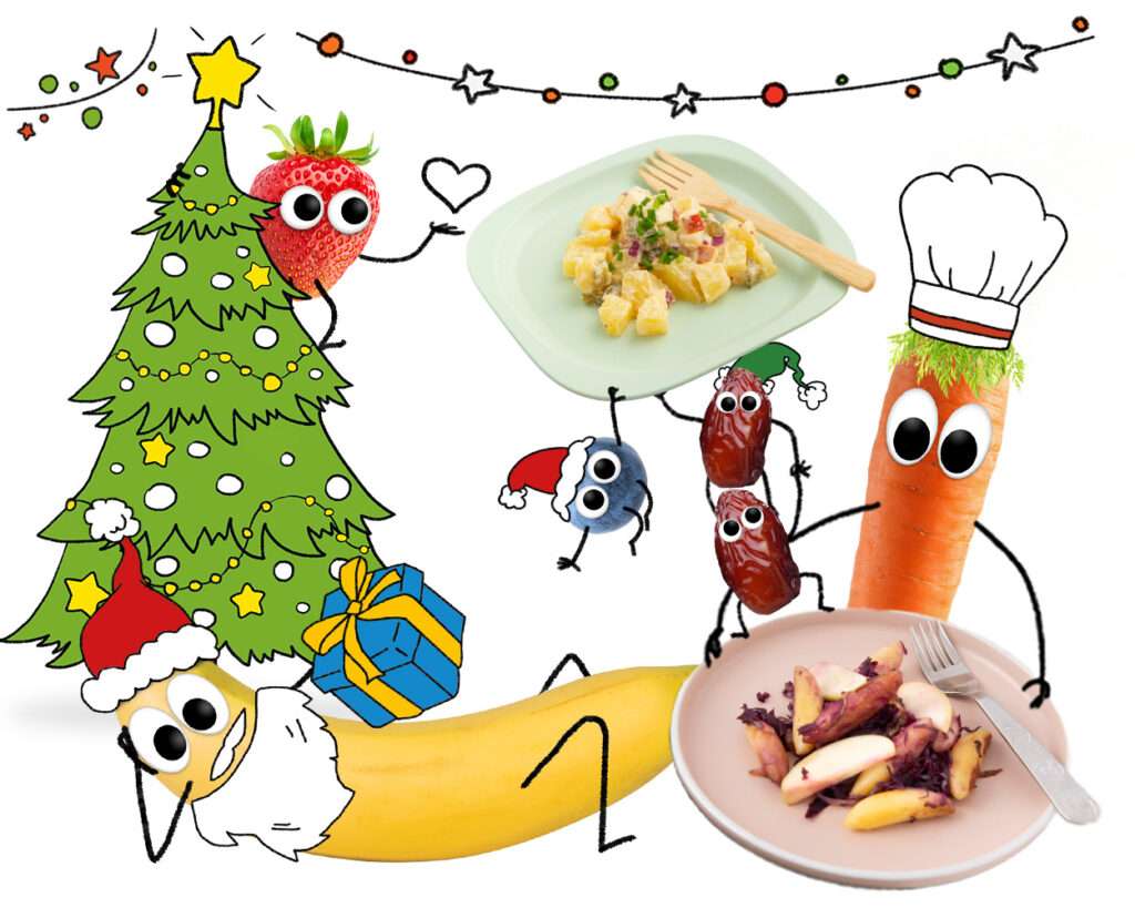 Weihnachtsmenü für Kinder