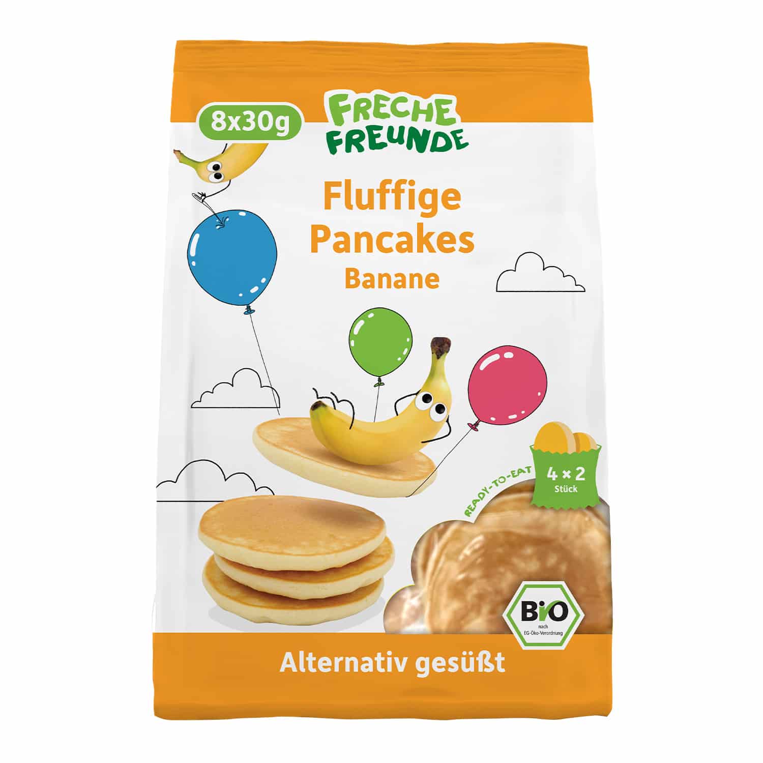 Freche Freunde Pancakes Front der Verpackung