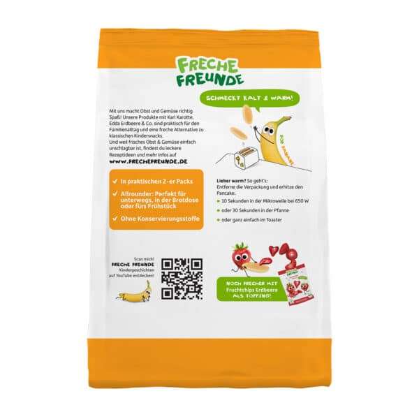 Freche Freunde_Pancakes_Banane_Rückseite