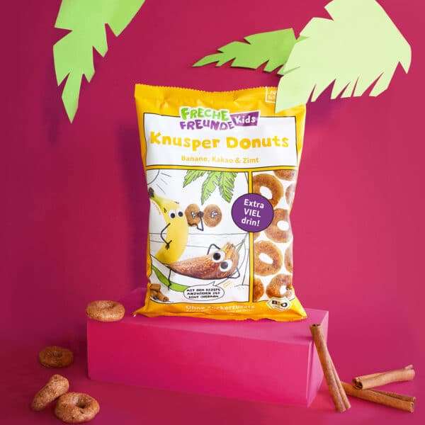 Freche Freunde Knusper Donuts Banane, Kakao, Zimt für Freche Schulkids Mood Foto