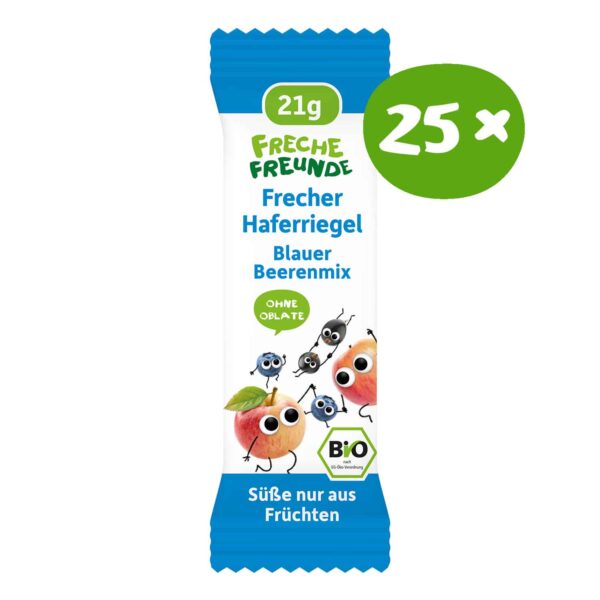 freche-freunde-Bio-Frecher-Haferriegel-Blauer-Beerenmix-front