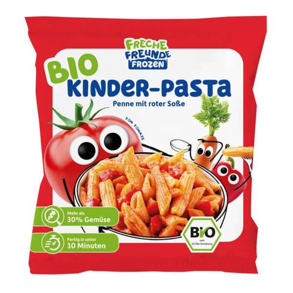 Freche_Freunde_Frozen-Bio_Kinder-Pasta_rote_Soße-Vorderseite