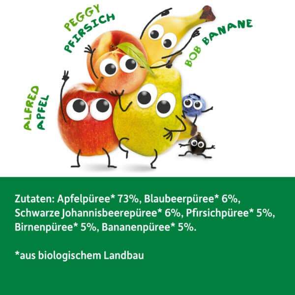 Quetschie_Regenbogen-Apfel_Blaubeere_Johannisbeere_Pfirsich_Birne_Banane-zutaten