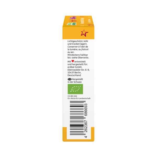 Freche Freunde Bibi & Tina Freundschafts-Riegel Apfel-Butterkeks in Verpackung mit Bio-Logo