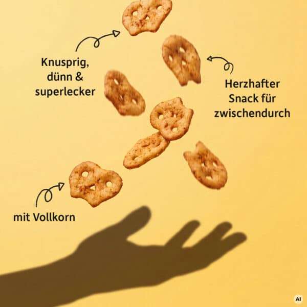 Freche Freunde Kids Brezel Chips Paprika Style – Produktvorteile